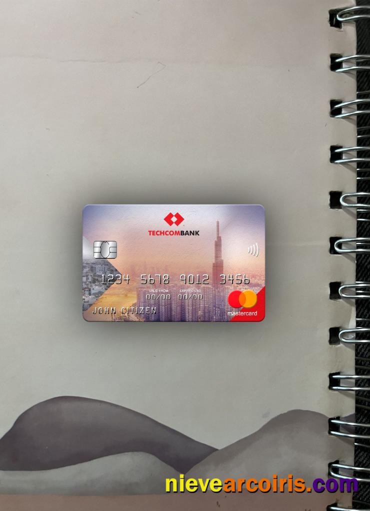 Vietnam Techcombank mastercard photolook